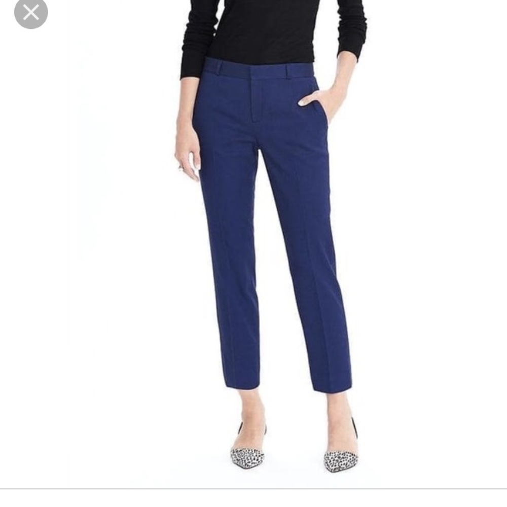 Banana republic navy Avery fit Work pants